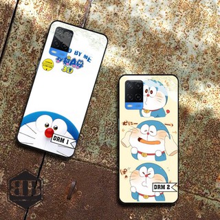 Ốp lưng kính cường lực Oppo A54 ( 4G ) doreamon thần kỳ