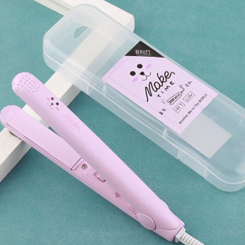 Máy duỗi uốn bấm tóc mini chiều dài chỉ 15cm uốn duỗi thiết kế nhỏ gọn tiện mang đi du lịch