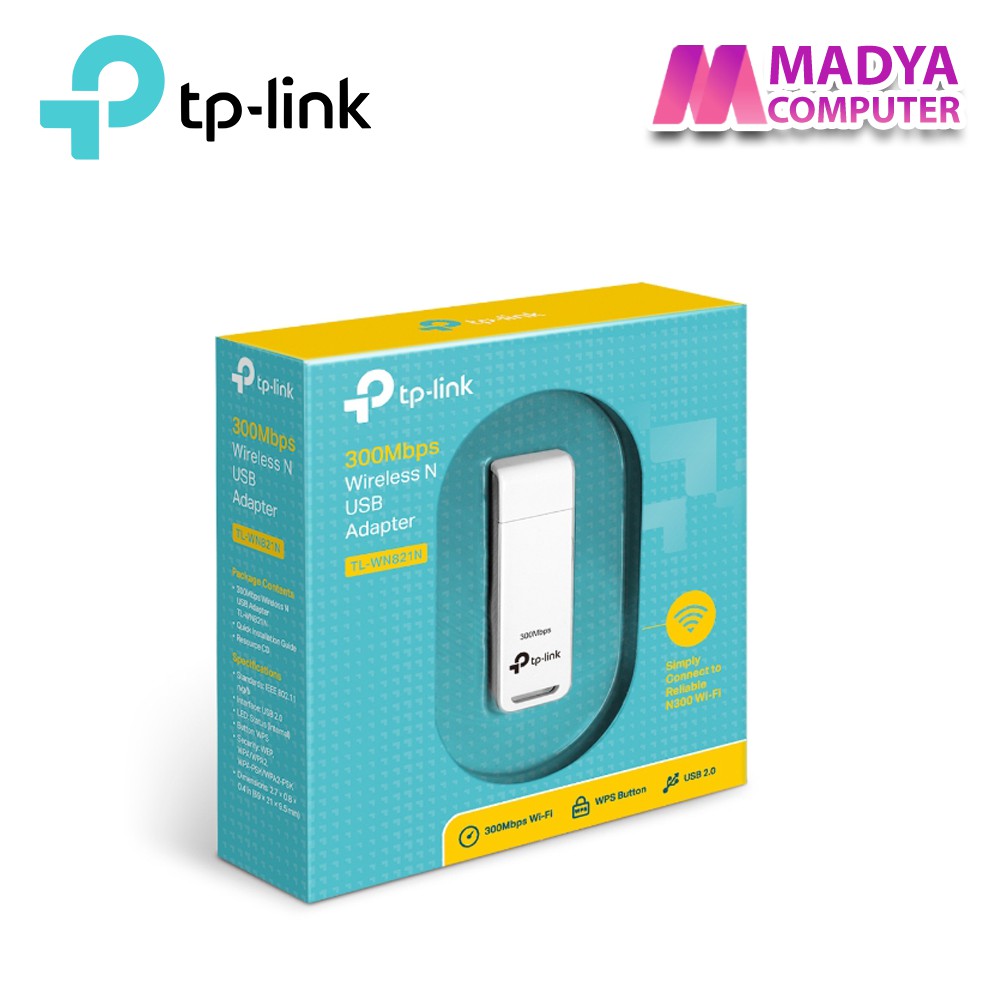 Usb Wifi Tp-Link Tl-Wn821N 300mbps