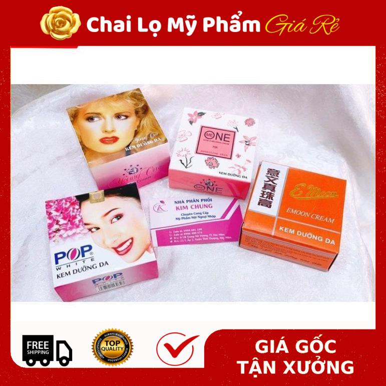 Nguyên Liệu Trộn Kem ❤ [Hộp 20g] Kem Dưỡng Da Xù, Emoon, Pop, Me One, nguyên liệu, công thức làm kem trộn trắng da body