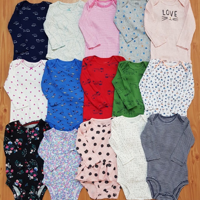 Set 4 Body chip dài tay Carter