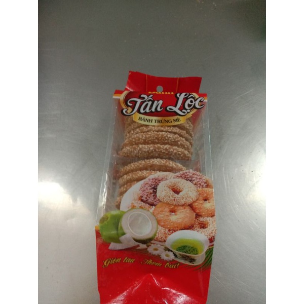 Bánh trứng mè vòng to 12 cái.