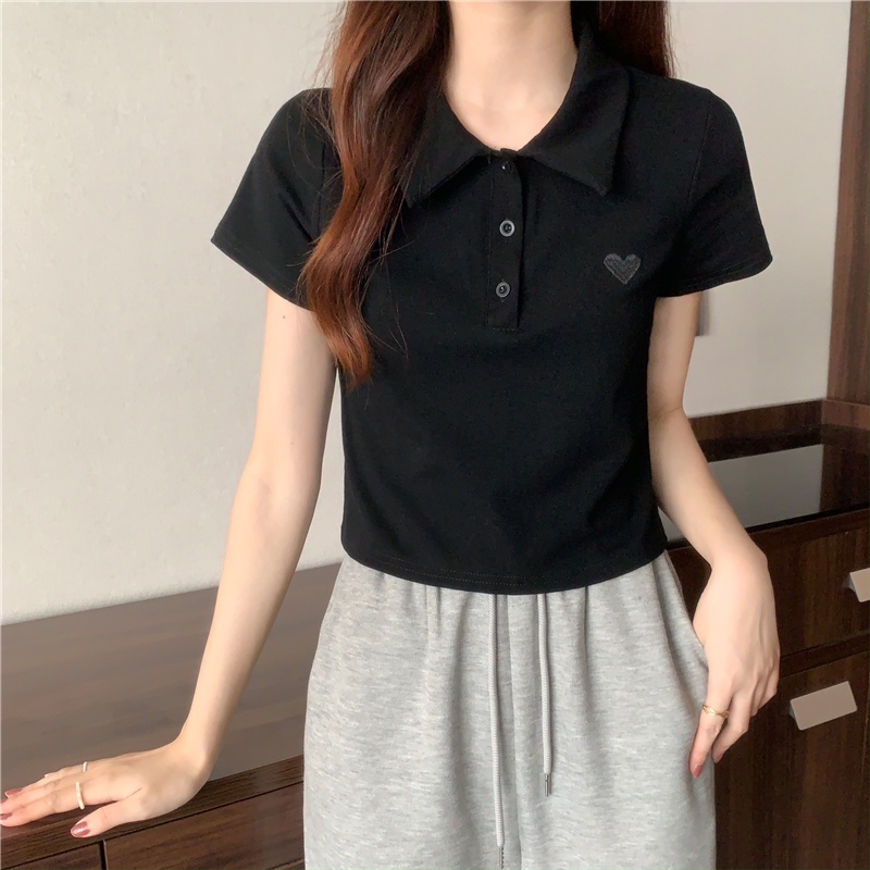NRVP Áo Thun NgắN Tay DáNg Ôm ThờI Trang Cho Nữ