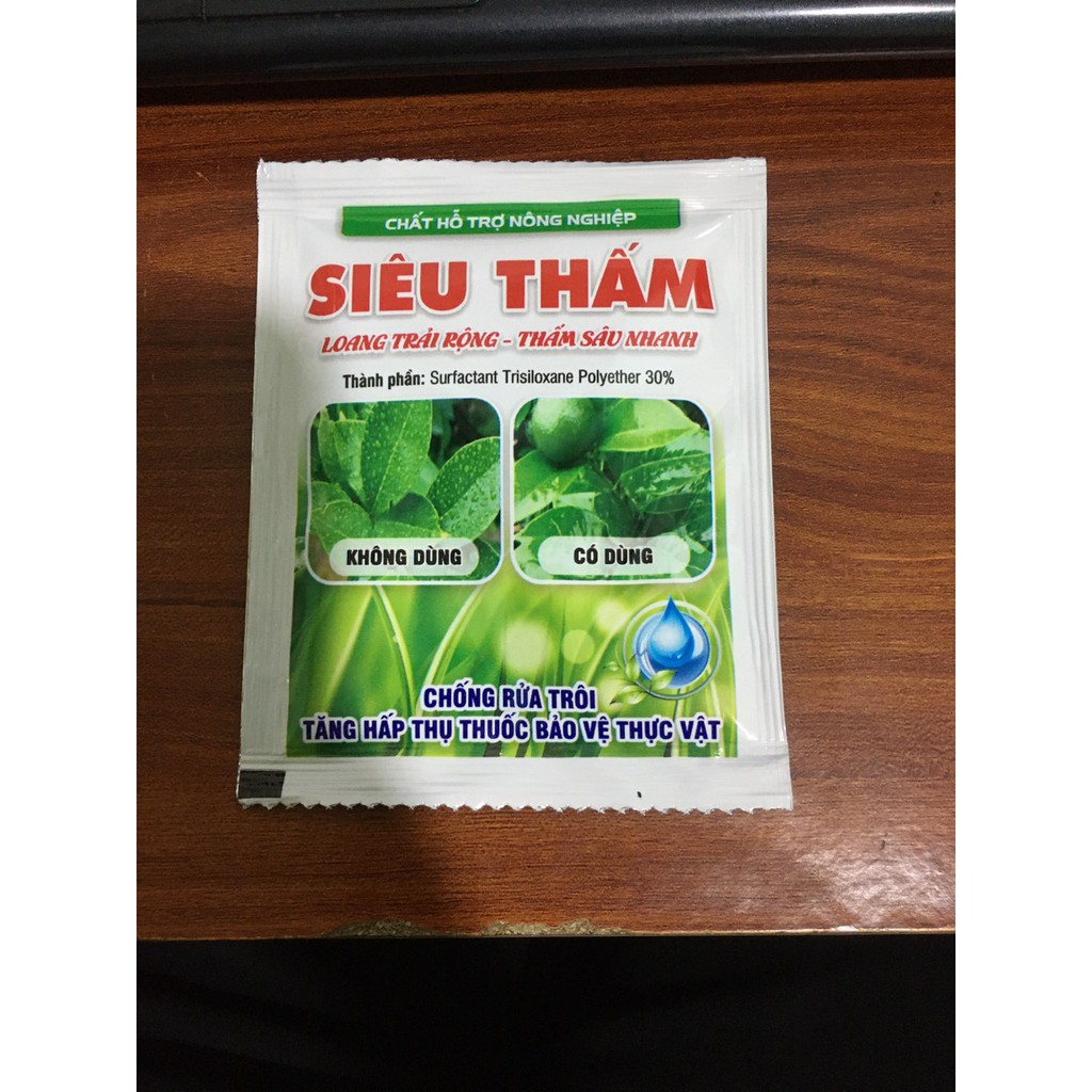 Siêu Thấm- Chất hỗ trợ nông nghiệp- Thẩm thấu- Bám dính 4.8ml