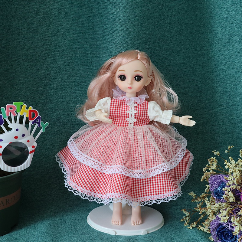 Đầm Cưới Cho Búp Bê Barbie Ttd363 30cm