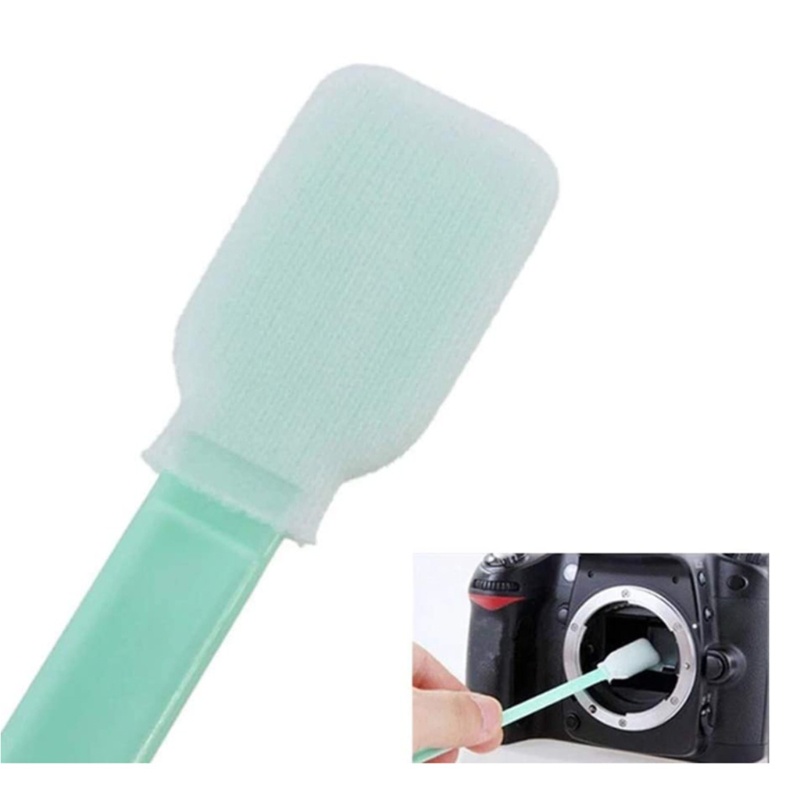 Bộ 6 Cây Tăm Bông Vệ Sinh Máy Ảnh CMOS CCD Đường Kính 15mm