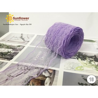 Set 5 mét ruy băng ren mỏng link 3