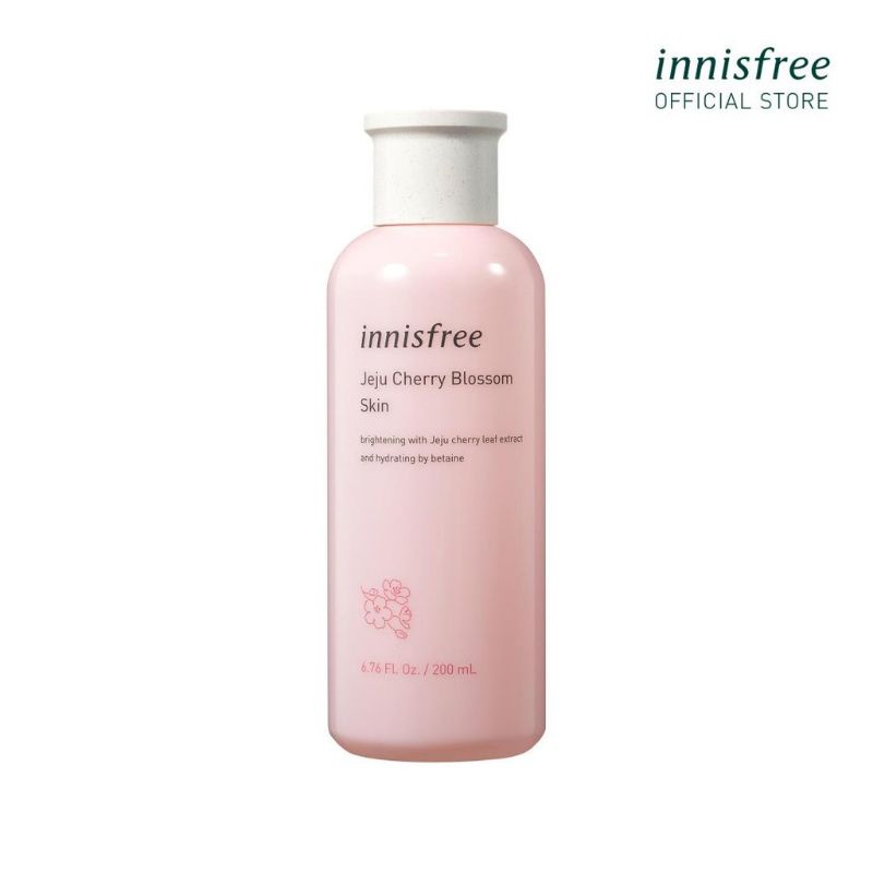 NƯỚC CÂN BẰNG DƯỠNG ẨM SÁNG DA TỪ HOA ANH ĐÀO INNISFREE CHERRY BLOSSOM SKIN 200ML