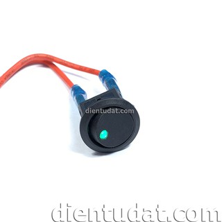 Nút Nhấn Bập Bênh ON/OFF 12V 23mm KCD1