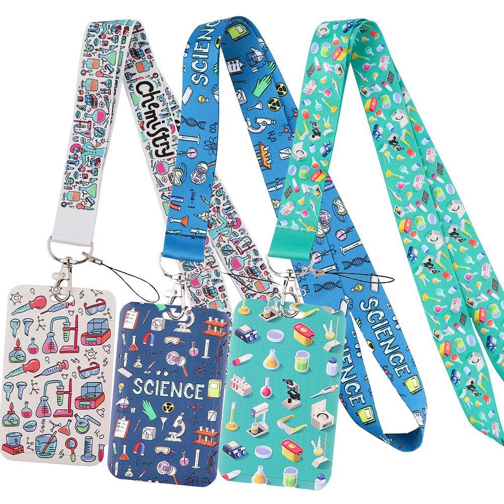 CHOOKEY Dây Đeo Cổ Y Tế / Móc Chìa Khóa Giá Đỡ