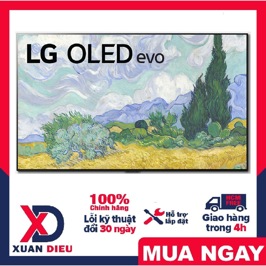 Smart Tivi OLED LG 4K 65 inch 65G1PTA Mới 2021 Hệ điều hành webOS 6.0, Remote thông minh tìm kiếm bằng giọng nói