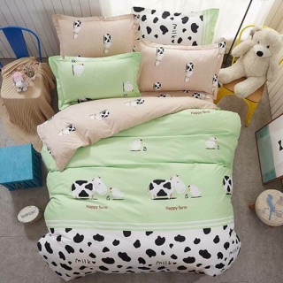 Chăn ga cotton poly nhập