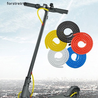【forstretrtn】 E-bike Cable Winder Protector Line Organizer Cable Wire Protection Pipe Wrap .