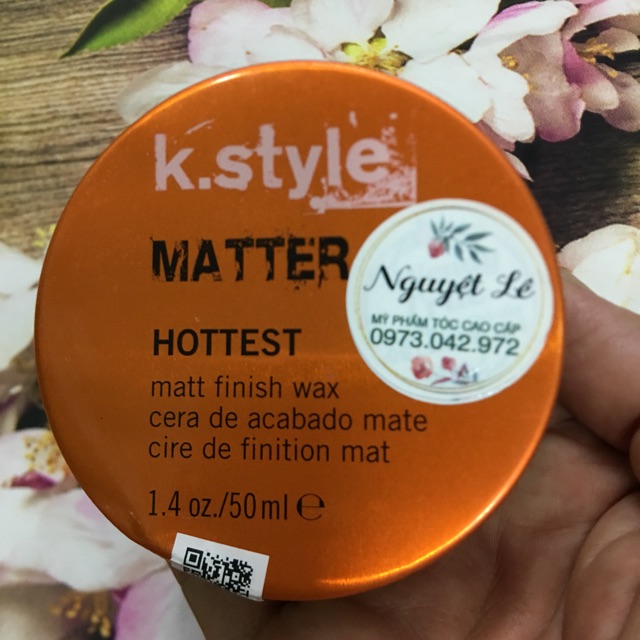 Sáp mờ tạo kiểu cứng Lakme K.style Matter Hottest Matt Finish Wax 50ml