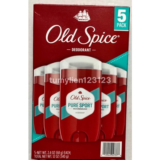 Lăn Khử Mùi Old Spice Pure Sport High Endurance 68g của Mỹ