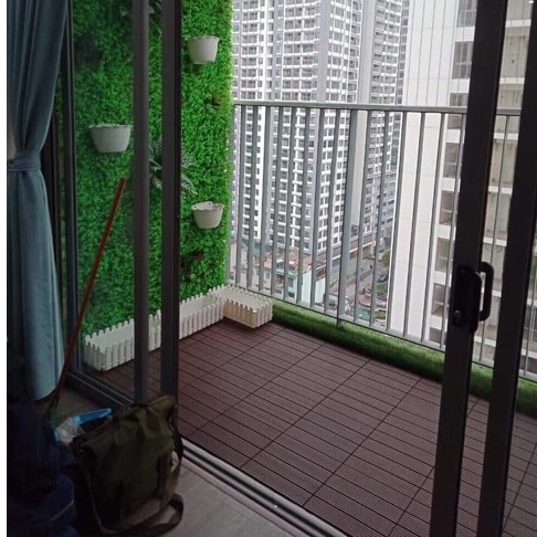 Vỉ gỗ nhựa lót sàn ngoài trời giá rẻ