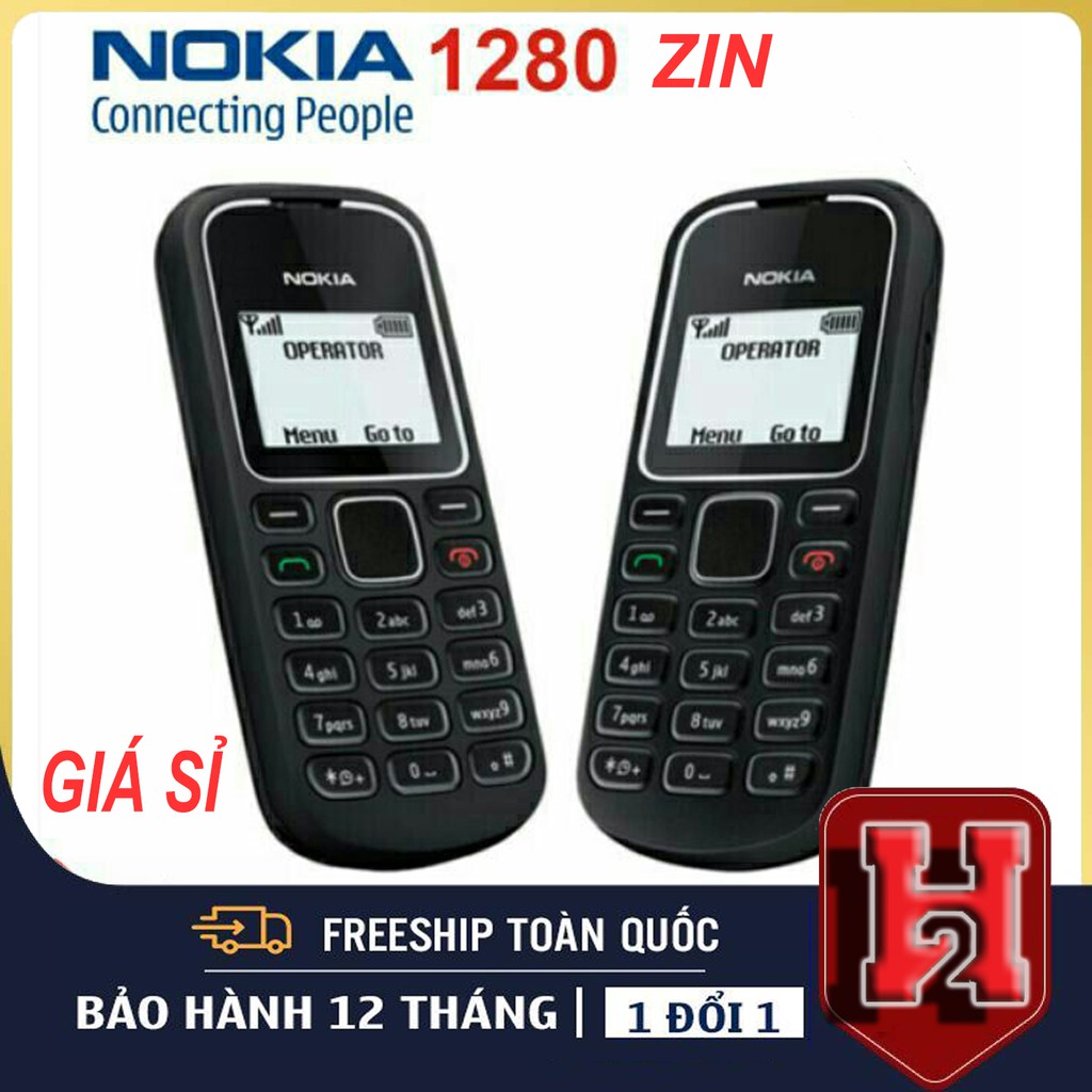 Điện Thoại 1280 Nokia Fullbox, Kèm Phụ Kiện Sạc+Pin [Chính Hãng Bảo Hành 6 Tháng] | BigBuy360 - bigbuy360.vn