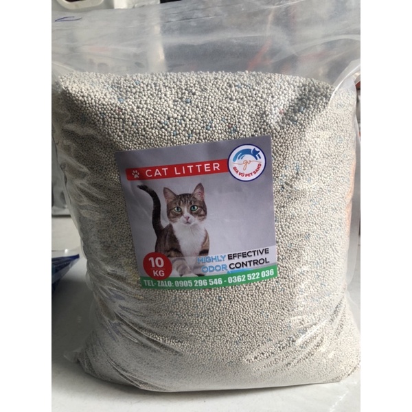 Cát Việt Nam có mùi thơm túi 10kg.
