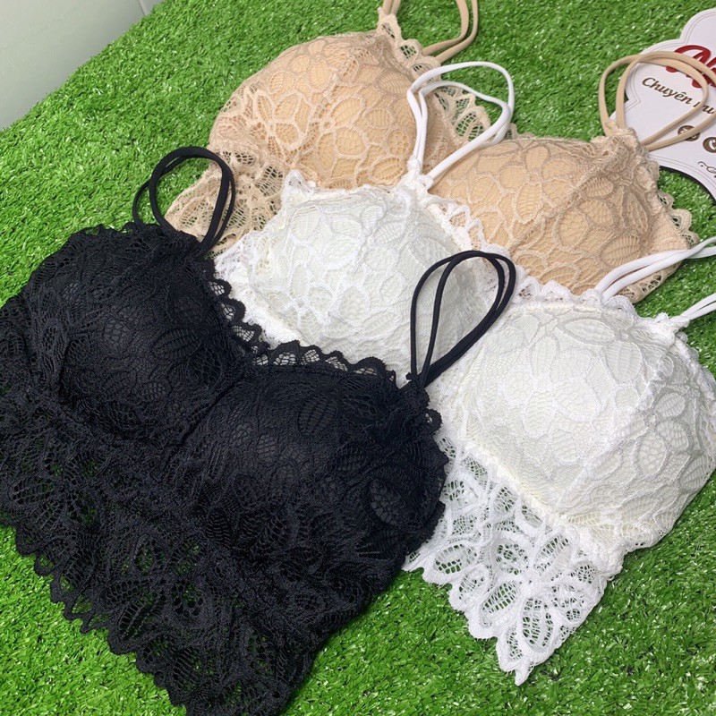 Áo Bra Ren Hai Dây (ảnh tự chụp) [Ảnh thật [Rẻ vô địch [Chính hãng | BigBuy360 - bigbuy360.vn