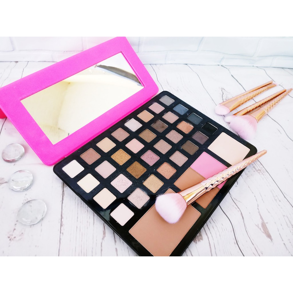 Bảng phấn trang điểm kết hợp: phấn mắt, má hồng, highlight, tạo khối FREEDOM | BigBuy360 - bigbuy360.vn