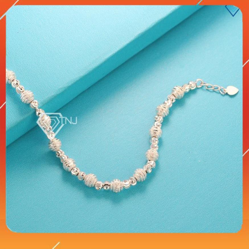 ⚡ KHUYỄN MÃI ⚡ Lắc tay bạc nữ, vòng tay bạc nữ hình bi bạc độc đáo và sang trọng LTN0146 - Trang Sức TNJ | BigBuy360 - bigbuy360.vn