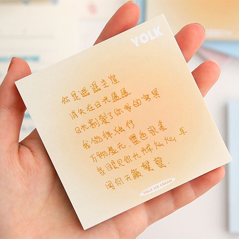 Giấy Note Ghi Chú Màu Sắc Tuyến Tính