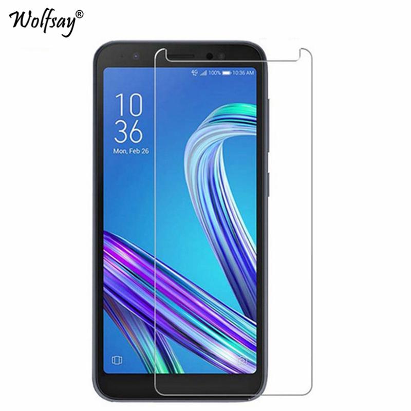 Set 2 kính cường lực 9h HD bảo vệ màn hình cho asus zenfone live l1 za550kl