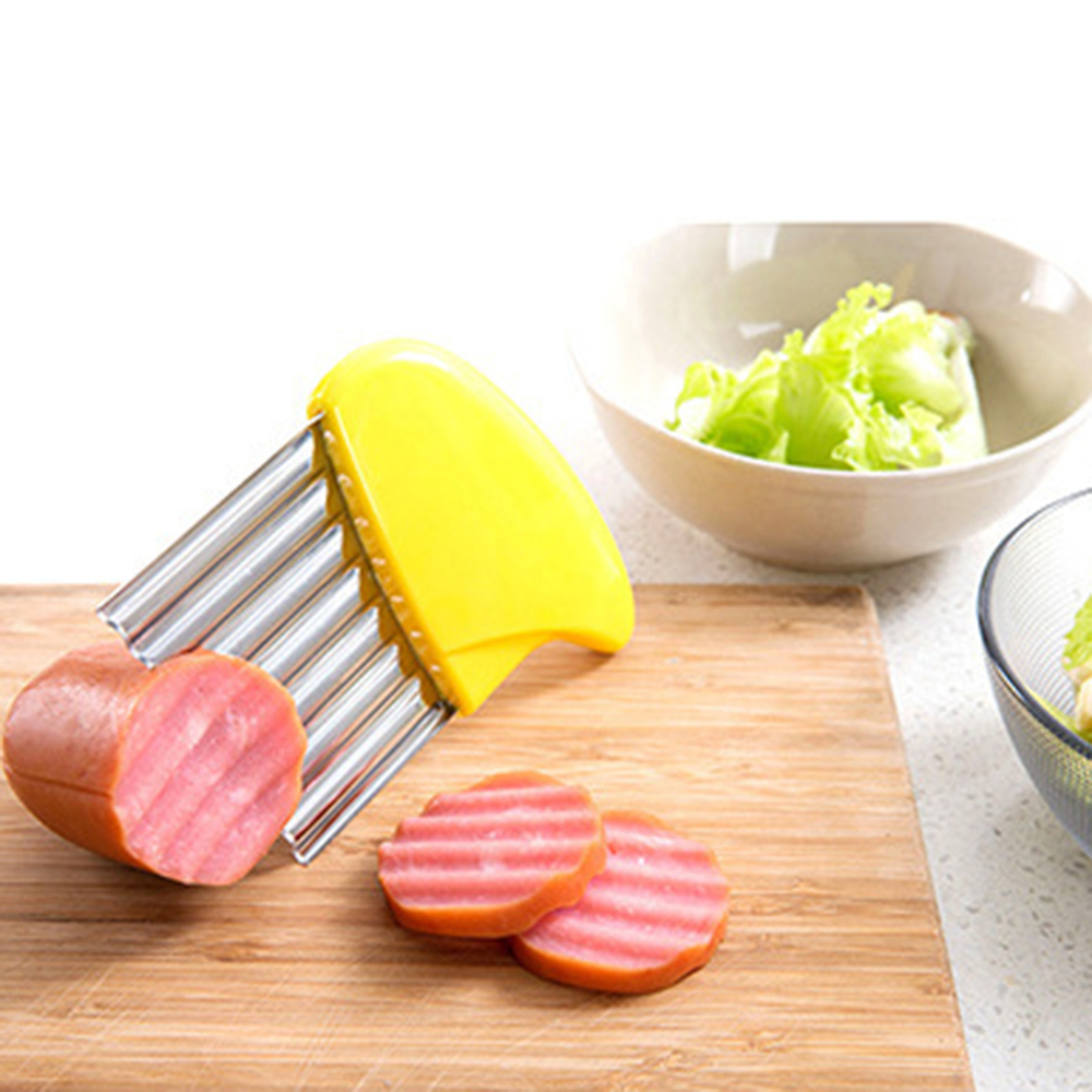 Dụng Cụ Cắt Củ Quả Hình Gợn Sóng Xinh Xắn