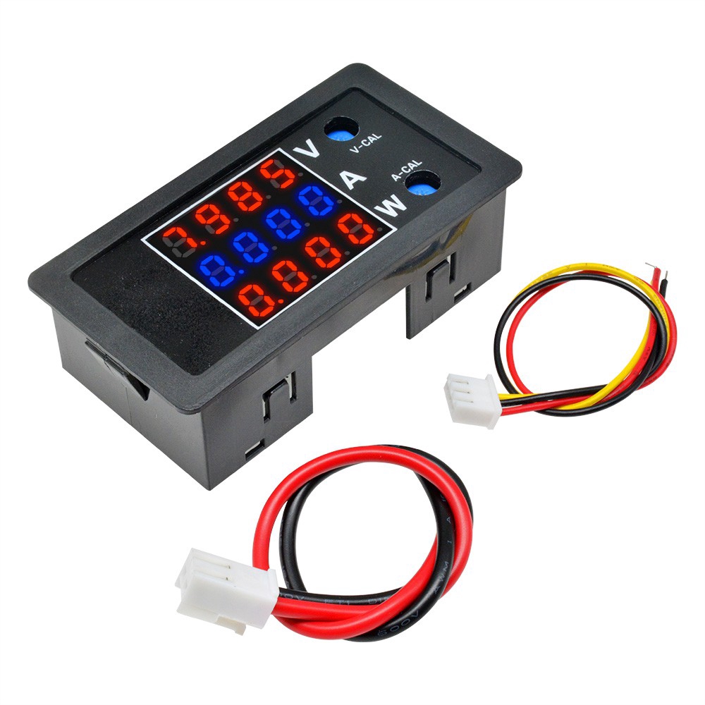 Đồng Hồ Đo Điện Áp Kỹ Thuật Số DC 100V 10A 1000W