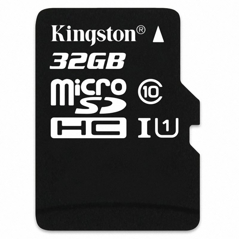 Thẻ nhớ 32G 64G 128G Kingston Micro-SD chuyên dụng cho camera giám sát, camera hành trình, điện thoại chính hãng