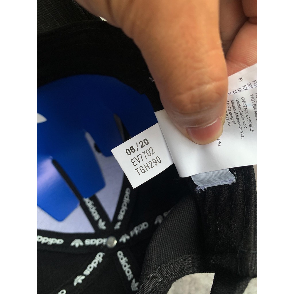 💥  Mũ / Nón thể thao Adidas 3D TREFOIL STRAP-BACK HAT - EV7702 | CAM KẾT CHUẤT LƯỢNG