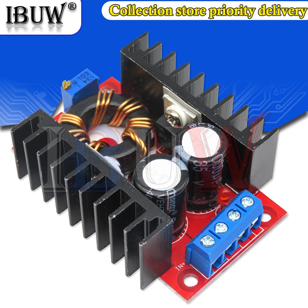 1 Bộ Tăng Áp 10-30V Sang 12-35V CV CC 150W 10A DC Cho Xe Hơi