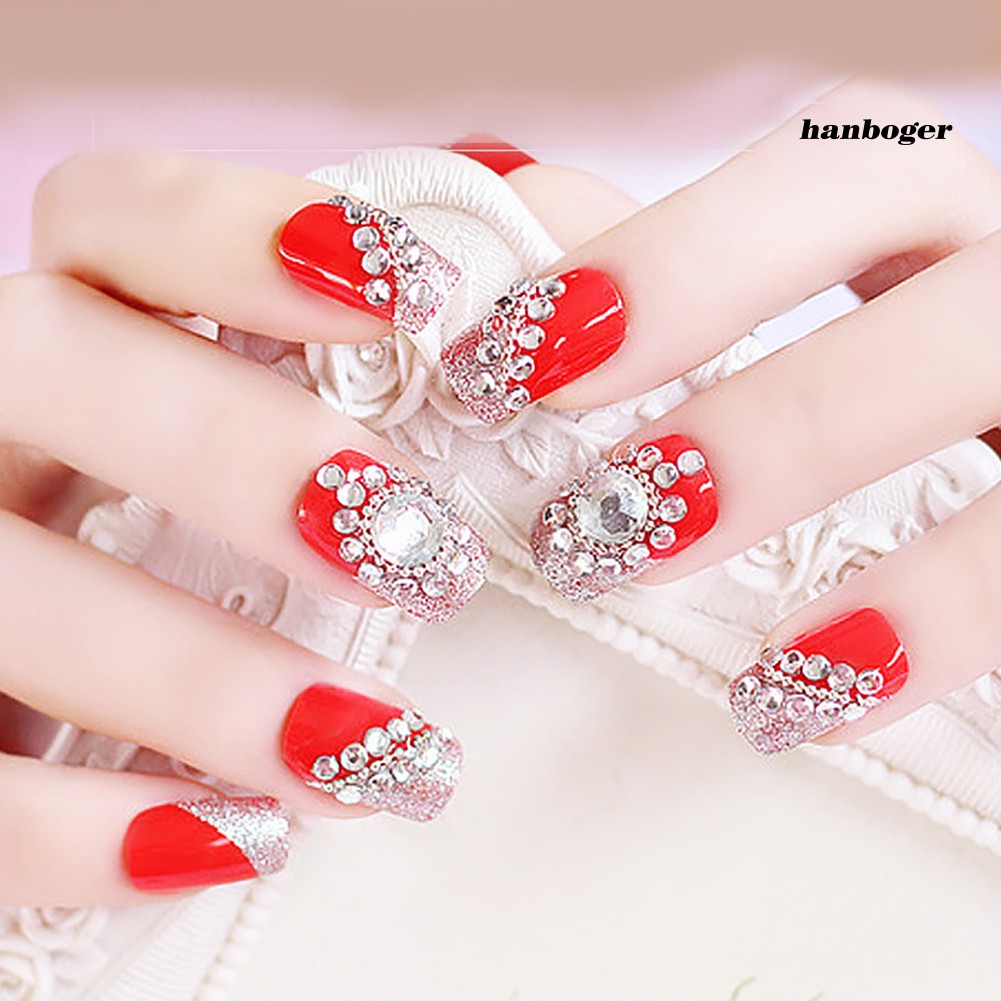 Keo dán đá trang trí móng tay nghệ thuật tiện dụng 8ml