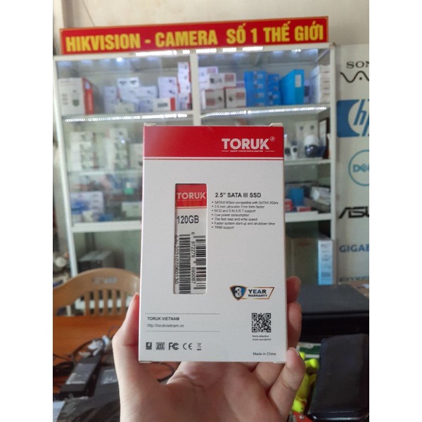 Ổ SSD 120G thương hiệu TORUK . Bảo hành đổi mới trong 24 tháng
