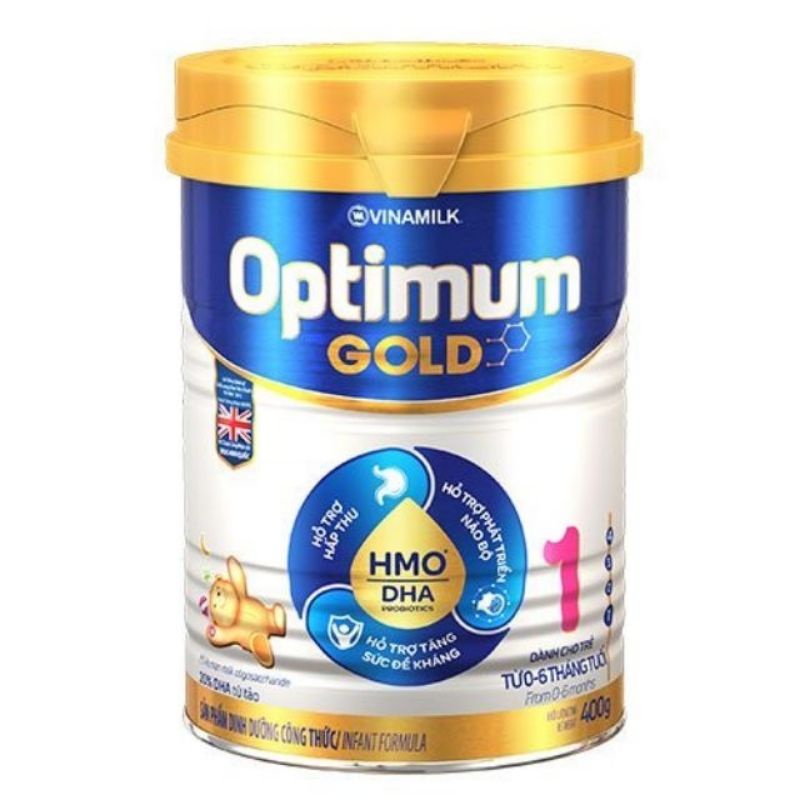 Sữa bột Optimum Gold 1 400g (cho trẻ từ 0 - 6 tháng tuổi)