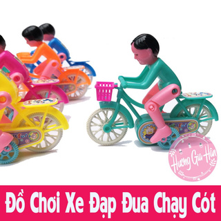 Đồ Chơi Mô Hình Xe Đạp Đua Chạy Cót Vui Nhộn [Thanh Mai Shop]