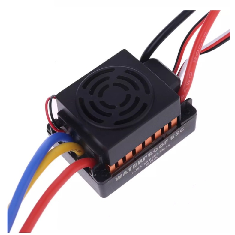 ESC brushless không chổi than 60A cho tàu, xe RC hsp 1/10 1/14 wltoys 144001 124018 124019