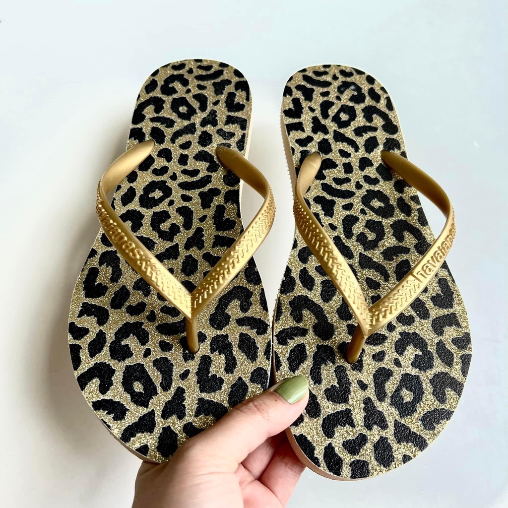 Dép kẹp xỏ ngón, dép tông nữ Havaianas 2 tầng gia công hàng handmade siêu bền đẹp b1