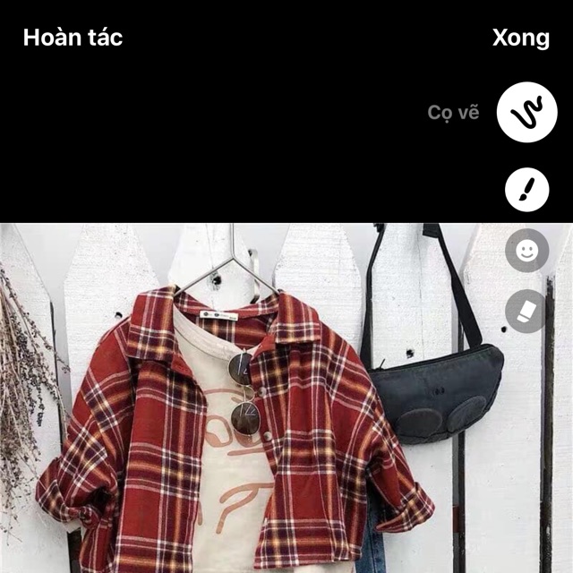Quần áo chị trang