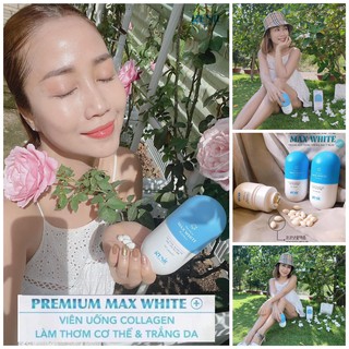 Viên uống trắng da Max White Collagen Genie