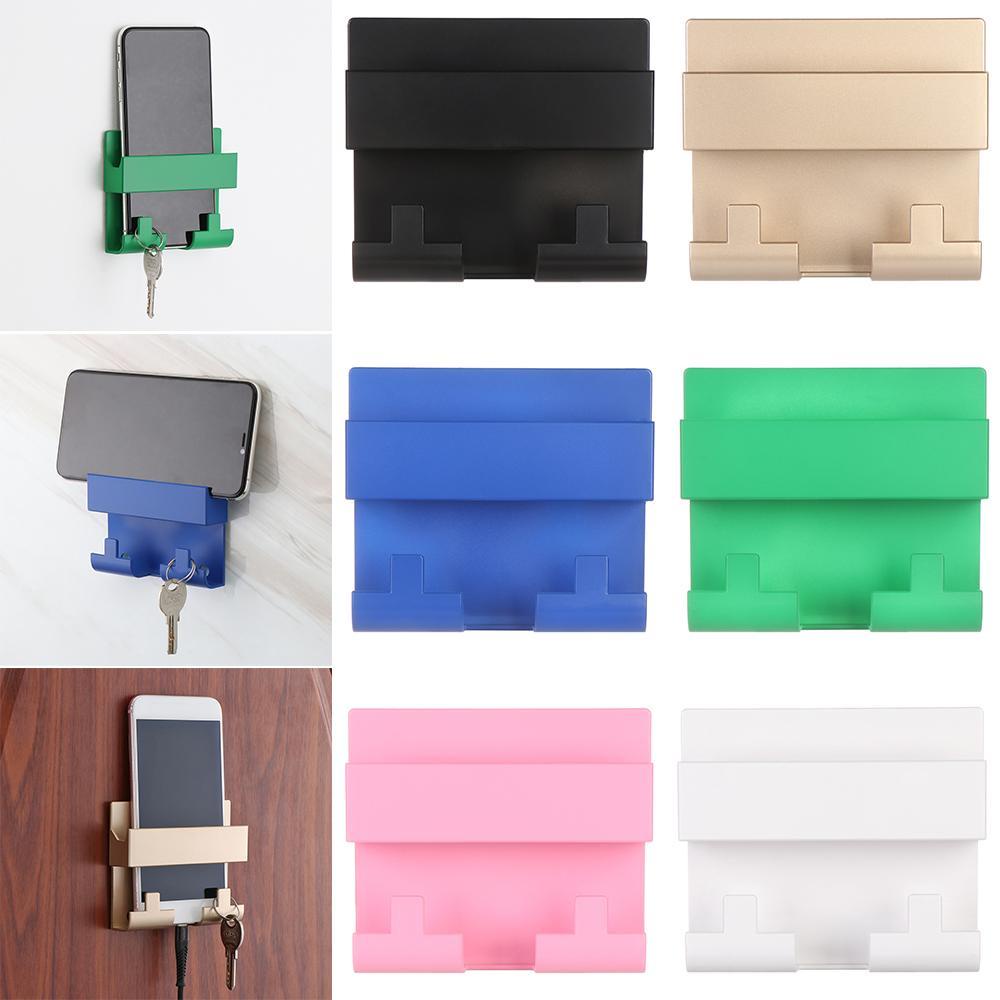 BEBETTERM Giá Đỡ Điện Thoại Dán Tường Đa Năng Tiện Dụng