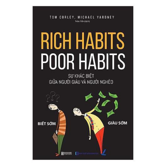 Sách - Combo Rich Habits Thói quen người thành và Rich Habits - Poor Habits Sự khác biệt giữa người giàu và người nghèo