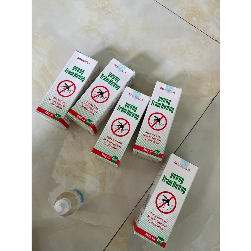 Combo 3 xịt chống muỗi và côn trùng cho bé Vương Tràm Hương làm dịu vết thương do muỗi và côn trùng khác cắn (60ml)