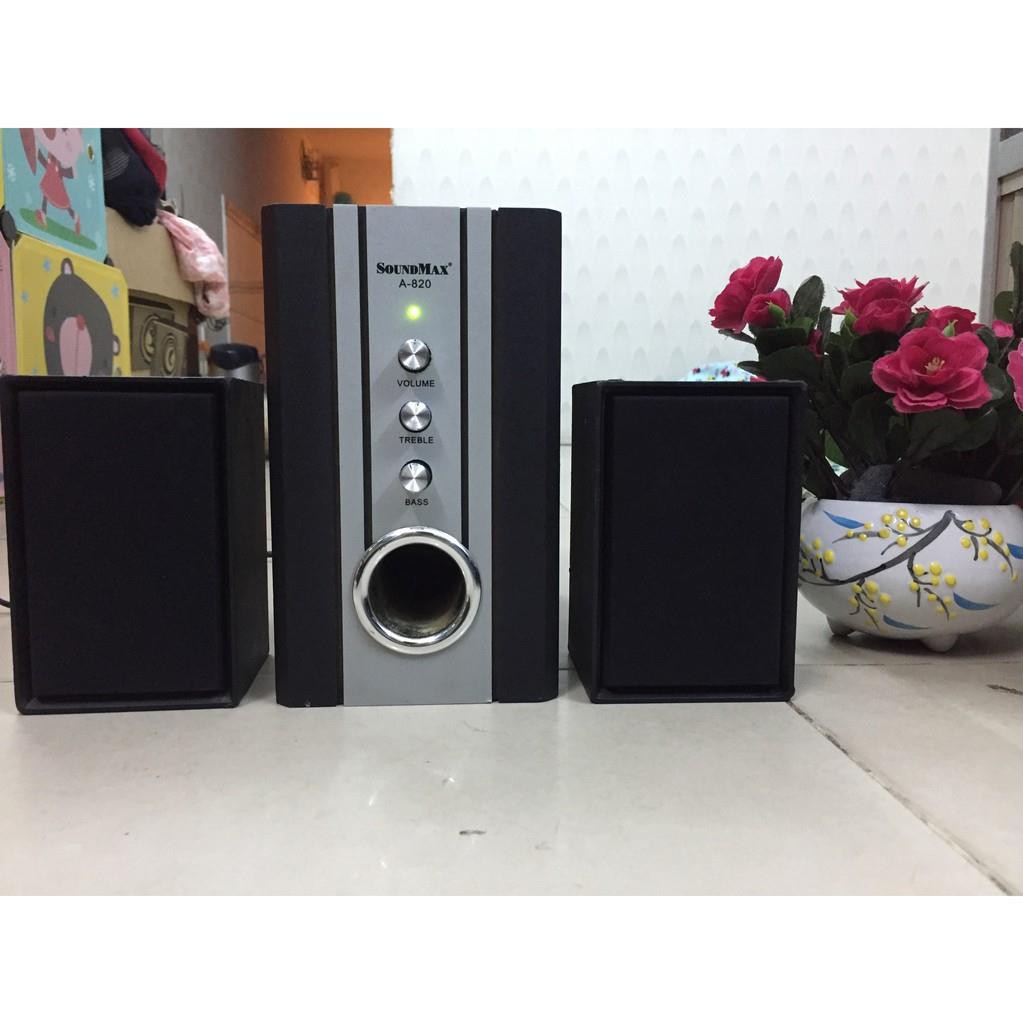 Loa vi tính Soundmax cao cấp 820 2.1 nghe nhạc xem phim