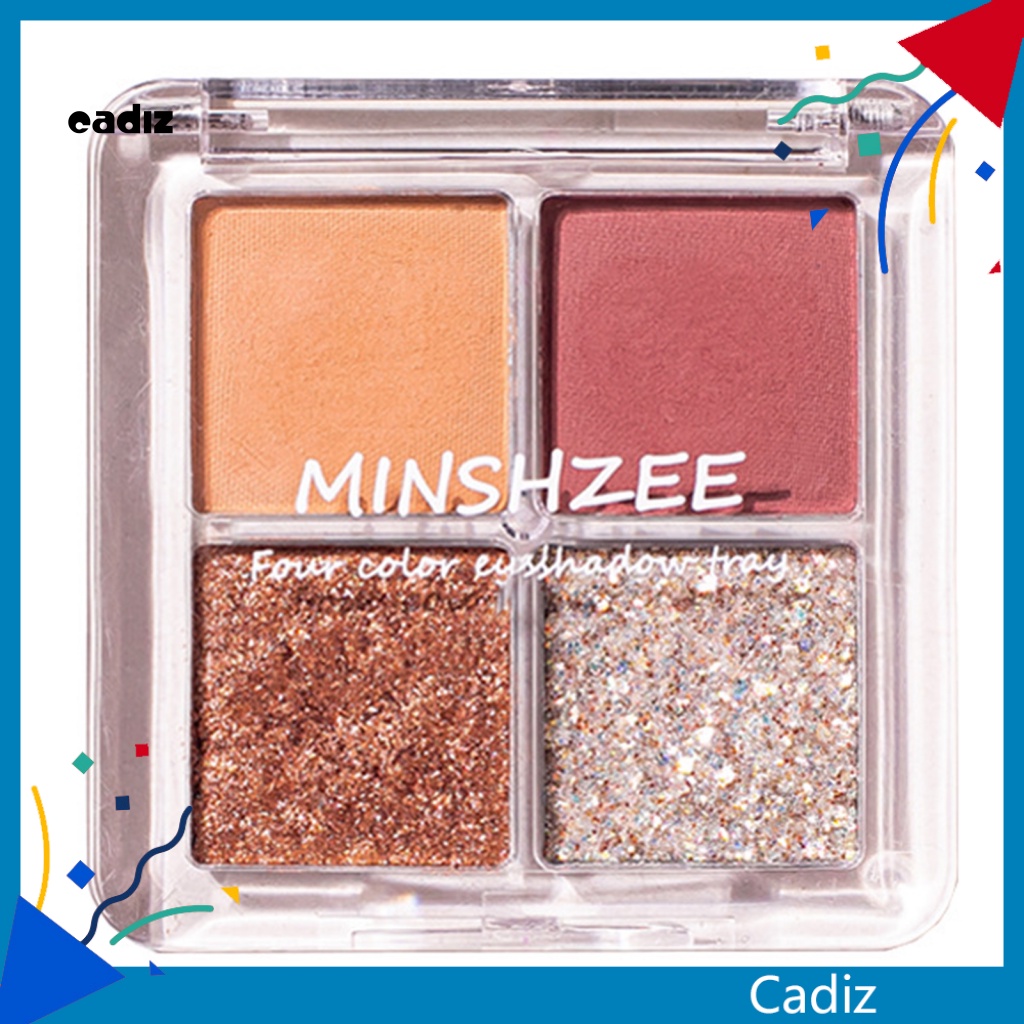 Bảng Phấn Mắt Tông Lì Và Kim Tuyến Lấp Lánh Trang Điểm Chuyên Nghiệp Mờ /