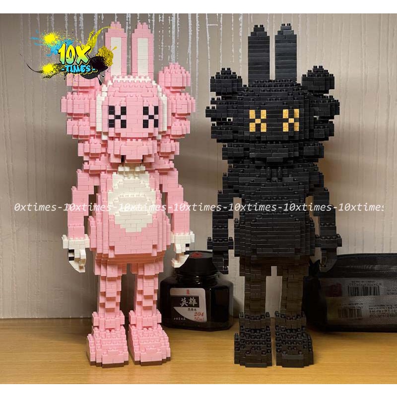 (41cm) mô hình lắp ráp nano 3d mô hình lắp ráp Kwas tai thỏ quà tặng sinh nhật bạn gái, bạn trai 10xtimes