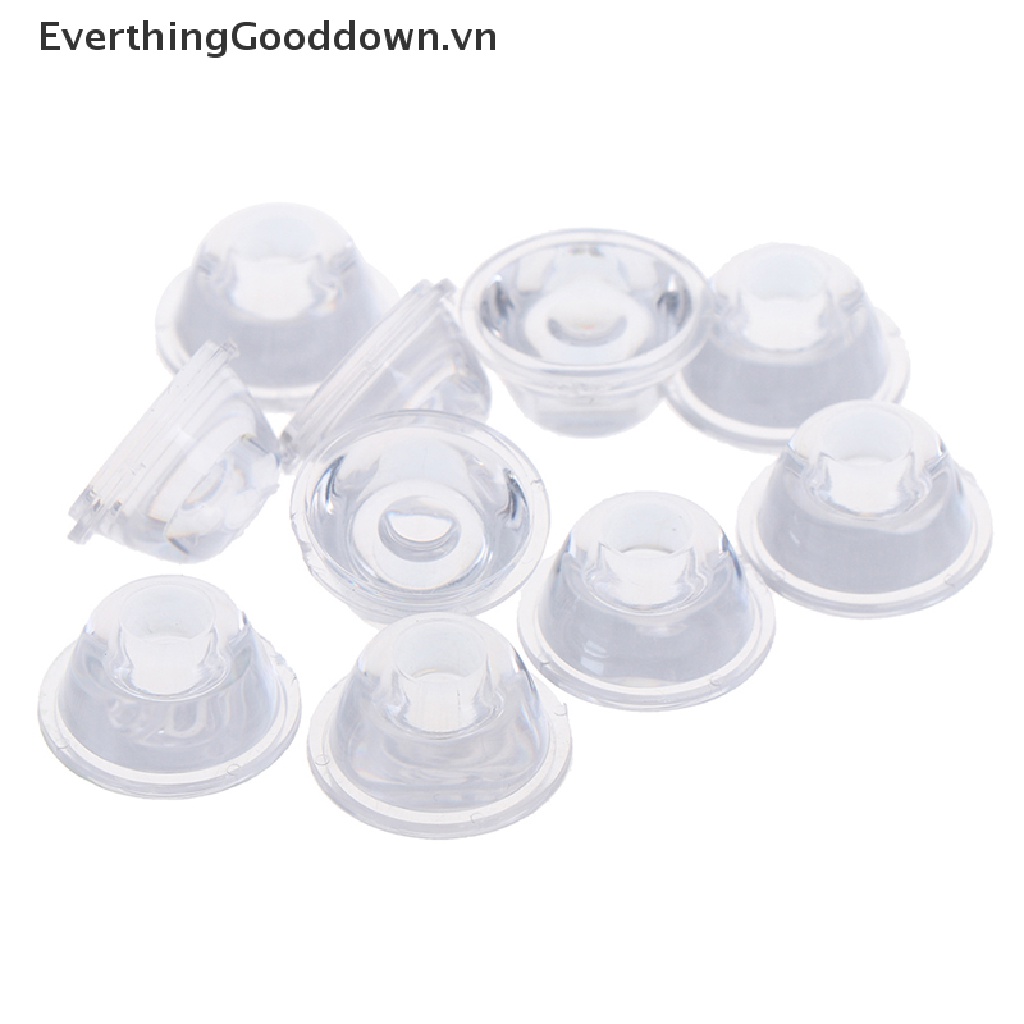 Bộ 10 Đèn led Kính Phản Quang 20mm 10 / 30 / 60 / 90 / 120 Độ