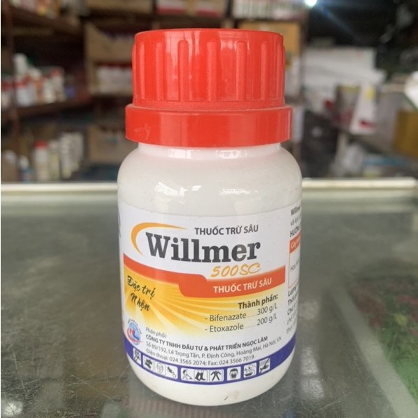 Đặc trừ nhện Willmer 500SC cho cây trồng