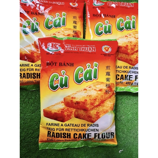 Bột làm bánh củ cải 400g