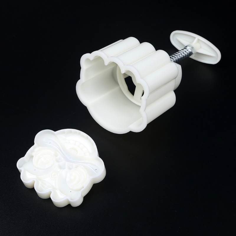 Khuôn Nhựa Làm Bánh Trung Thu Hình Sư Tử 3d 150g